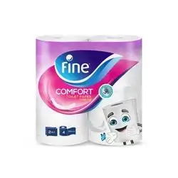 Fine Toilet Comfort 12 x 4 Rolls