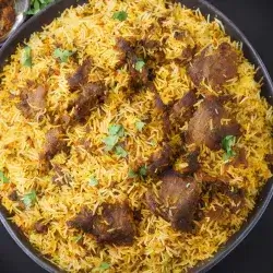 Meat Biryani