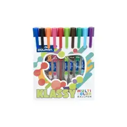 Klassy 10 color Pen set