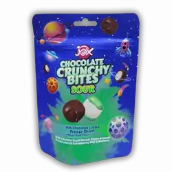 Jox Crunchy Chocolate Pieces 50g Bag