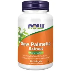 Now- Saw Palmetto Extract 90 Softgels
