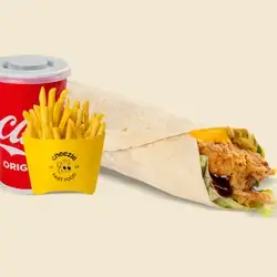 Bbq Wrap (Large Combo)