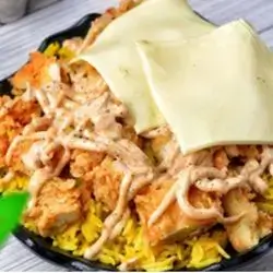 Cheese Smoked Chicken Rizo