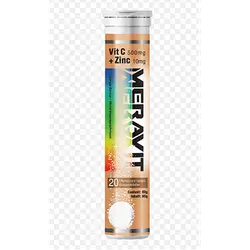 Meravit C 500Mg + Zinc 10 Mg Eff