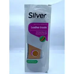 Silver Medical Shoe Sponge – Orange Leather