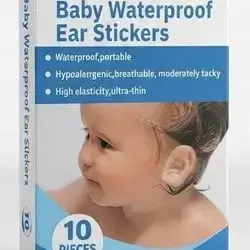 Baby Waterproof Ear Stickers 10 Pieces