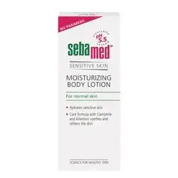 seba med sensitive skin moistuizing body lotion for normal skin 200ml