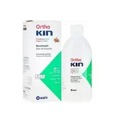 Ortho Kin Strawberry Mint Mouthwash 500ml