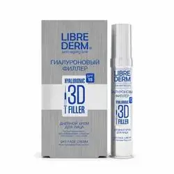 Librederm Hyaluronic 3D Filler Day Face Cream SPF 15