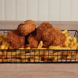 5 Pieces With Fries