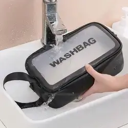 Makeup Bag Toiletry Bag Travel Bag,Portable Waterproof PU Cosmetic Bag - Medium 