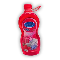 Pollux Dishwashing Liquid, Strawberry Scent, 2.5 Liters
