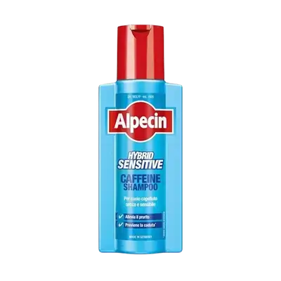 Hybrid Sensitive Caffeine Shampoo 250ml _ Alpecin