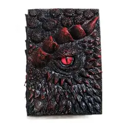 3D Dragon Eye Journal Notebook – Red Cover