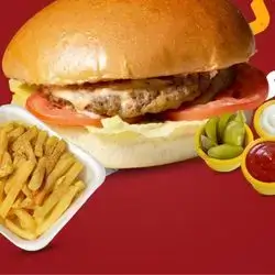 Double Meat Burger Meal