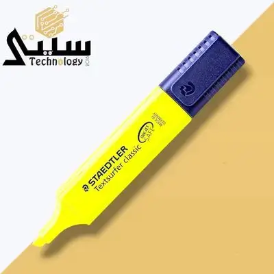 highlighter steadler yellow 1pcs