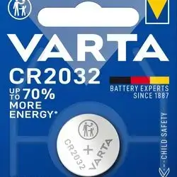 VARTA BATTERY LITHIUM CR2032