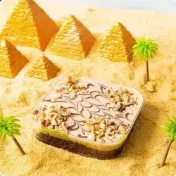 Kinder Baghdad Dalaa Cake with Nuts