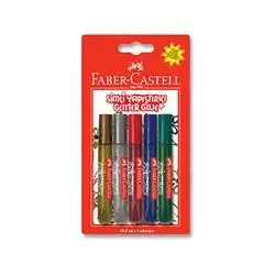 Faber-castell Glitte Glue 10.5 Ml * 5 Pcs