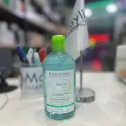 Bioderma sebium H2O cleanes and removes makeup for oily and combination skin