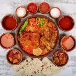 Mix  ( Meat Madfoon & Half Chicken Madfoon )