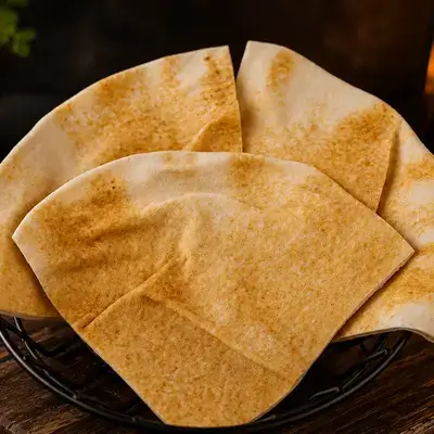 Half Pack of Lebanese Bread (3 Pieces)
