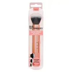 Real techniques 3 in 1 brush for sheer medium or full coverage