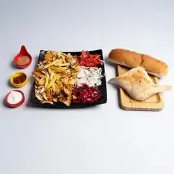 Half Chicken Gass Dish