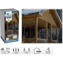 Icicle Lights 90 Leds Extra Warm Light