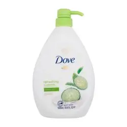 Dove Refreshing Cucumber & Green Tea Shower 1000ml | Refreshing Cucumber & Green Tea | WITH INTEGRATED PUMP | 