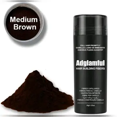 Adglamful Hair Building Fiber Powder, Cutline Physical Hair Thickening