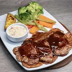 Meat Steak With Soya Sauce