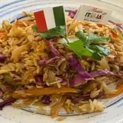 Riso Jasmine Saltato Con Verdure