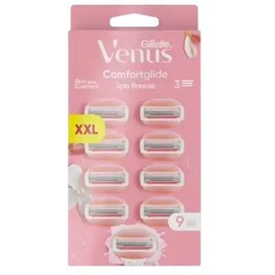 Gillete Venus Comfortglide Spa Breeze XXL 9 Pcs