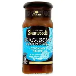 Sharwoods Suc Bl Bean&red Pep 425g