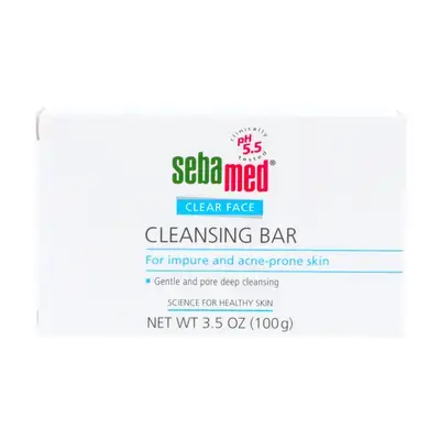 Sebamed Clear Face Cleansing Bar - Oily & Acne-prone Skin