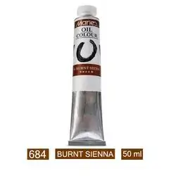 (684) (BURNT SIENNA) OIL COLOR-Maries 50ML