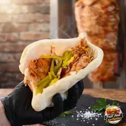Chicken Shawarma With Samoon