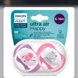Avent Soothers Ultra 6/18m Love Papa Sail