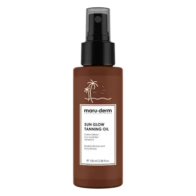 Maru derm Sun Glow Tanning Oil 100ml