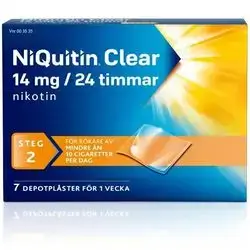 niquitin clear 14mg\24 hours step 2