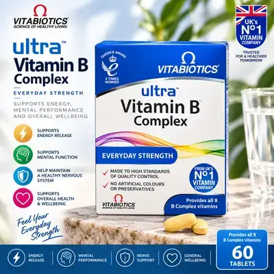 Vitabiotics Ultra Vitamin B Complex – 60 Tablets