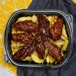 Barbecue wings