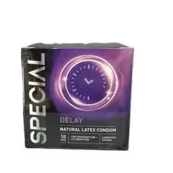 Special Delay Natural Latex Condom 10pcs