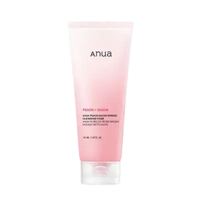 Peach Niacin Spread Cleansing Foam 150ml _ Anua