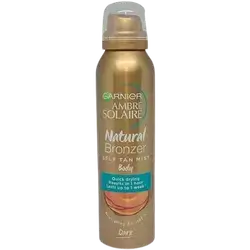 Ambre Solaire Natural Bronzer Quick Drying Medium Self Tan Body Mist 150ml _ Garnier