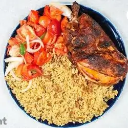 Half Grilled Chicken