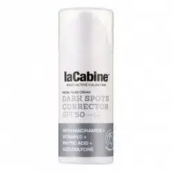 LACABINE multi active collection facial fluid cream dark spot corrector SPF50