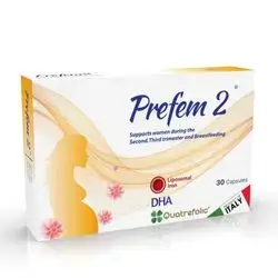 Prefem 2 Supports Women During 2nd 3rd trimester and Breastfeeding - 30 Capsules