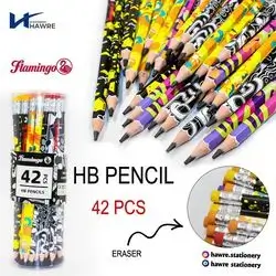 HB Pencil-Flamingo